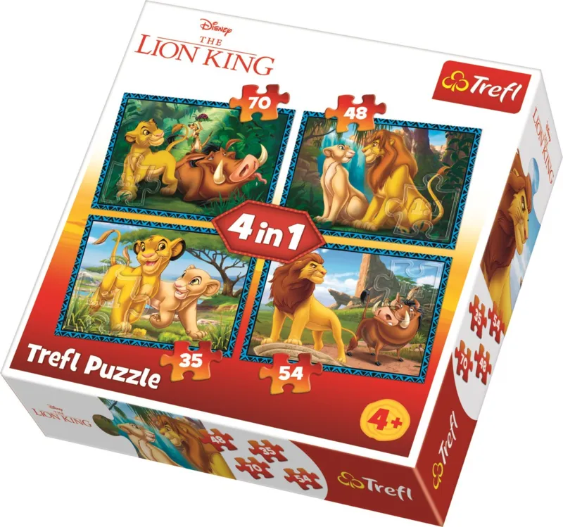 4 Puzzles - Le Roi Lion