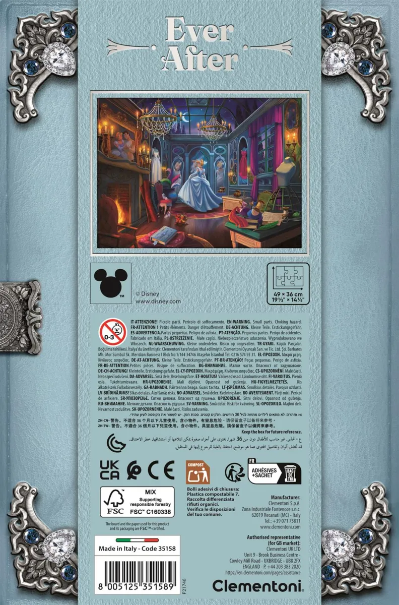 Puzzle Ever After - Disney Princess : Cendrillon