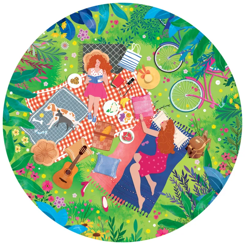Puzzle Rond - Le Pique Nique