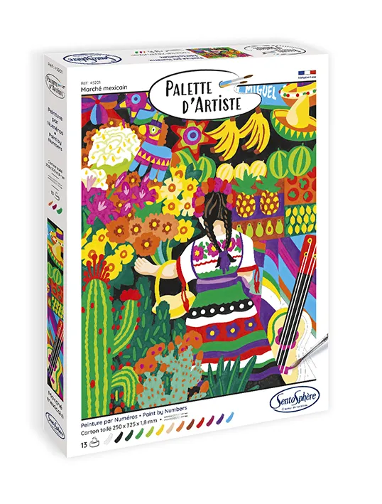 Palette D'Artiste - Marché Mexicain