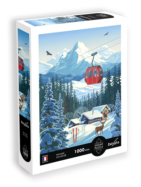 Illustration - Paysage Enneigé