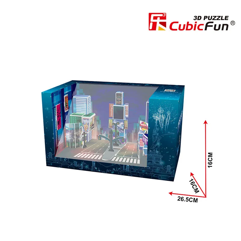 Puzzle 3D - Magic Box - New York (Difficulté: 4/6)