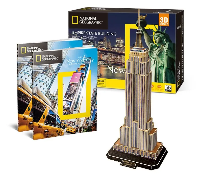 Puzzle 3D - Empire State Building (Difficulté : 6/8)