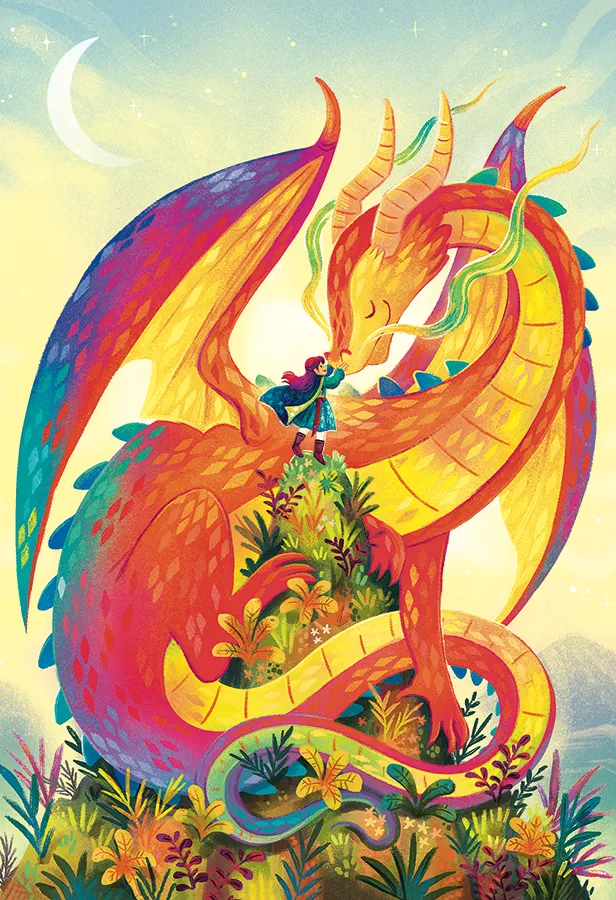 Pièces XXL - Dragon Arc-En-Ciel