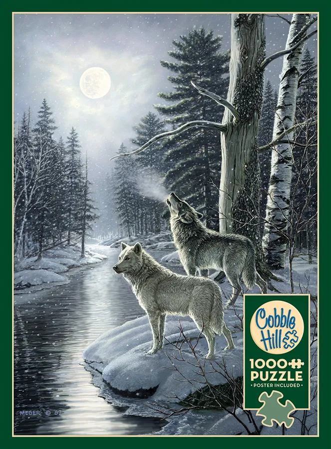 Loups au clair de lune - Random Cut