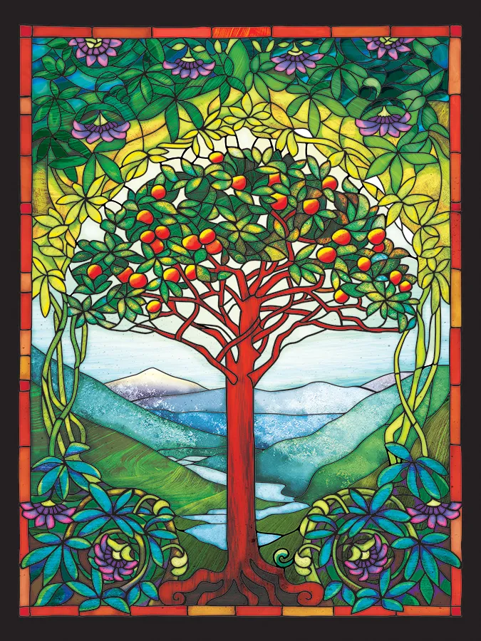 Stained Glass - Arbre de la Vie
