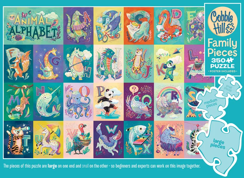 Alphabet animal - Family Pieces