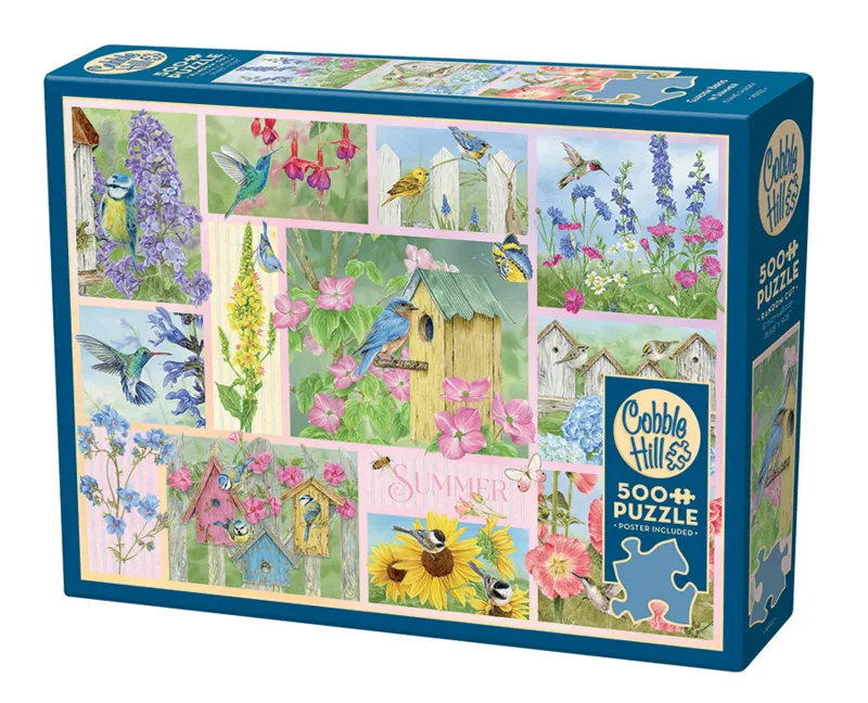 Oiseaux de Jardin en Été