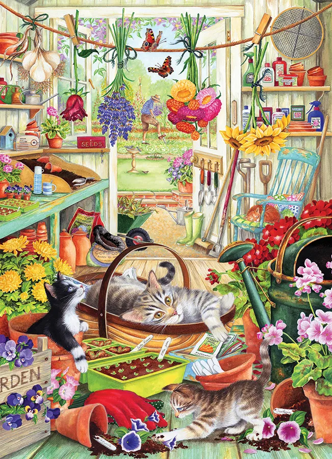 Pièces XXL - Hangar de Rempotage pour Chats - Random Cut