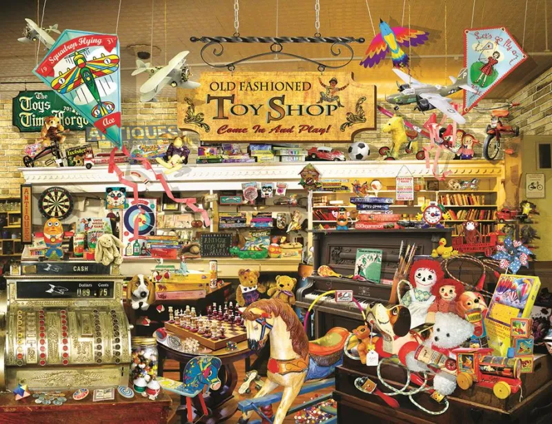 Pièces XXL - Lori Schory - An Old Fashioned Toy Shop