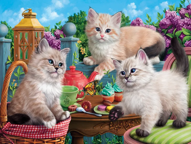 Kitten Tea Party