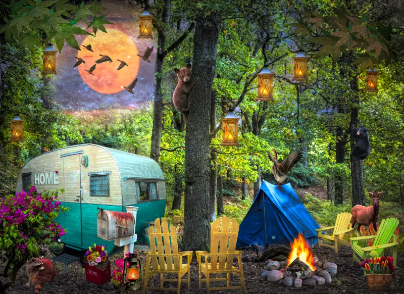 Pièces XXL - Campement d'Été