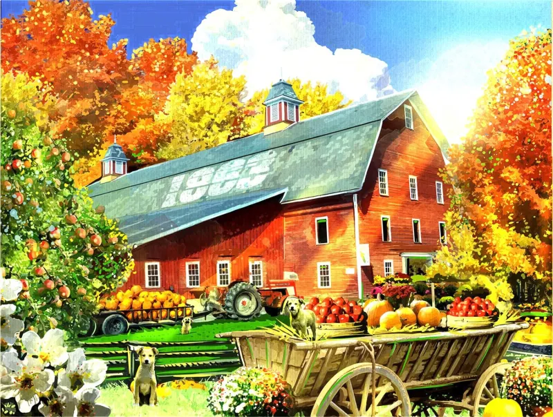 Pièces XXL - Feuillage d'Automne