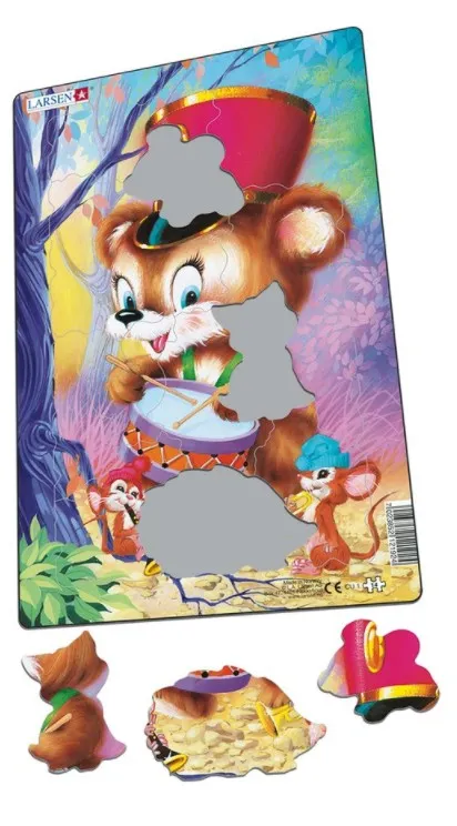 Puzzle Cadre - Animaux de la Forêt