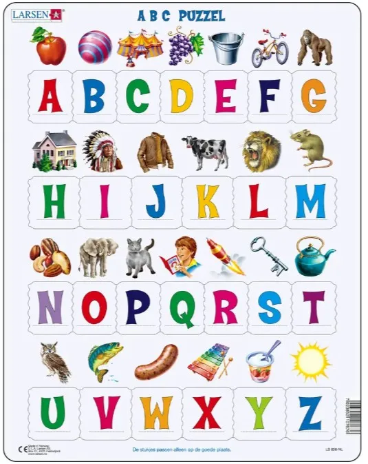 Puzzle Cadre - ABC Puzzel (en Hollandais)