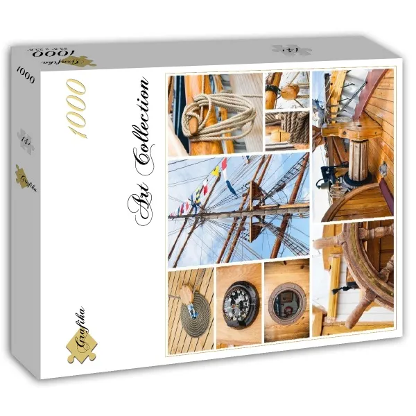 Collage Voilier Ancien