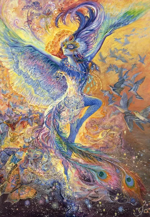 Josephine Wall - Blue Bird