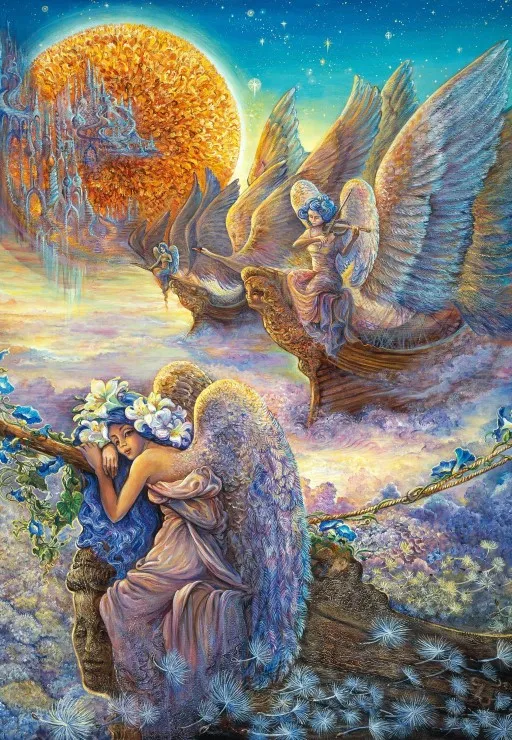 Josephine Wall - I Saw Three Ships