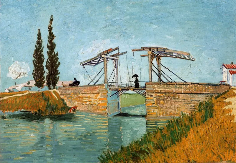 Vincent Van Gogh - Pont de Langlois en Arles, 1888