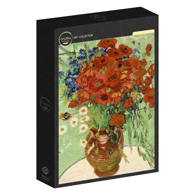 Vincent Van Gogh - Vase with Daisies and Poppies, 1890