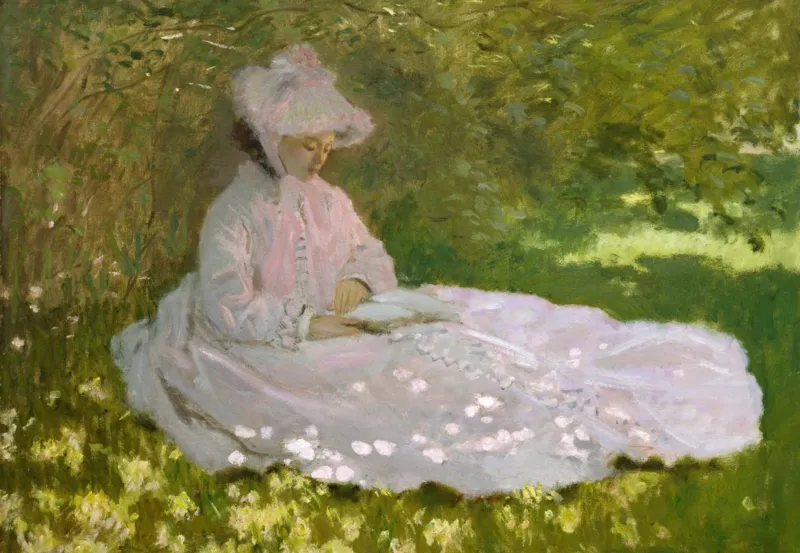 Claude Monet - Springtime, 1872