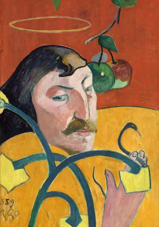 Paul Gauguin : Autoportrait, 1889