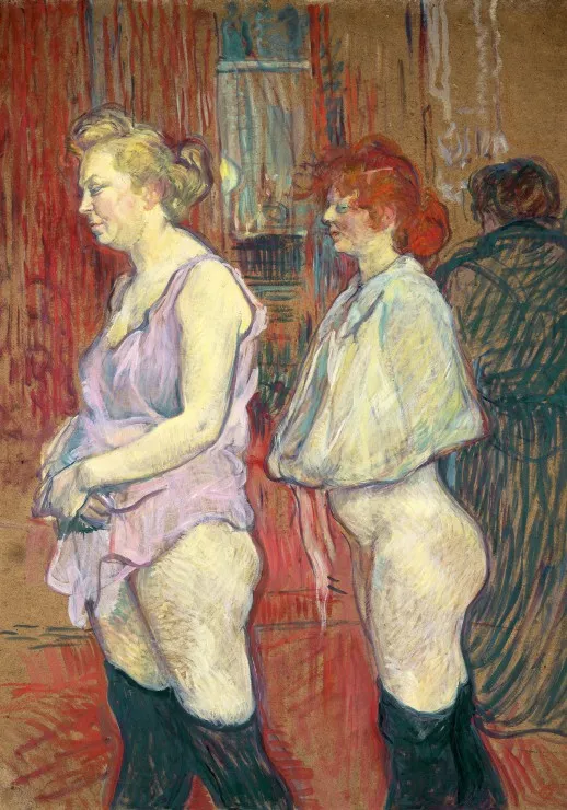 Henri de Toulouse-Lautrec : Rue des Moulins, 1894