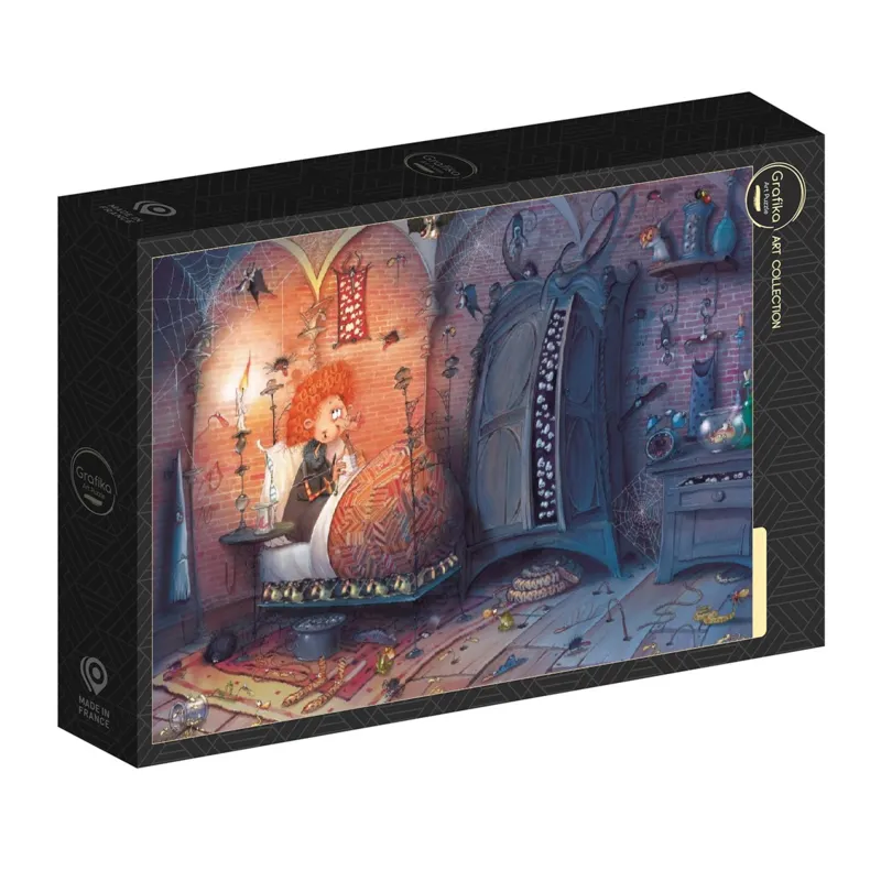 François Ruyer - Sorcière au Lit - La Nuit