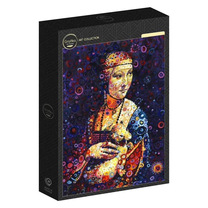 Leonardo da Vinci: Lady with an Ermine, by Sally Rich