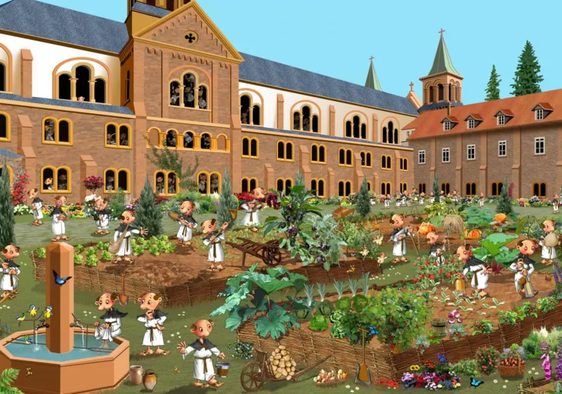 François Ruyer - Monastère