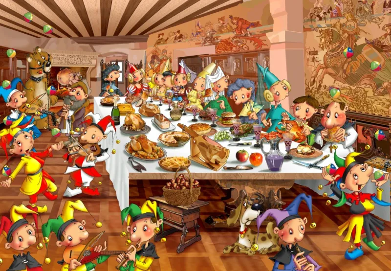 François Ruyer - La Fête Médiévale