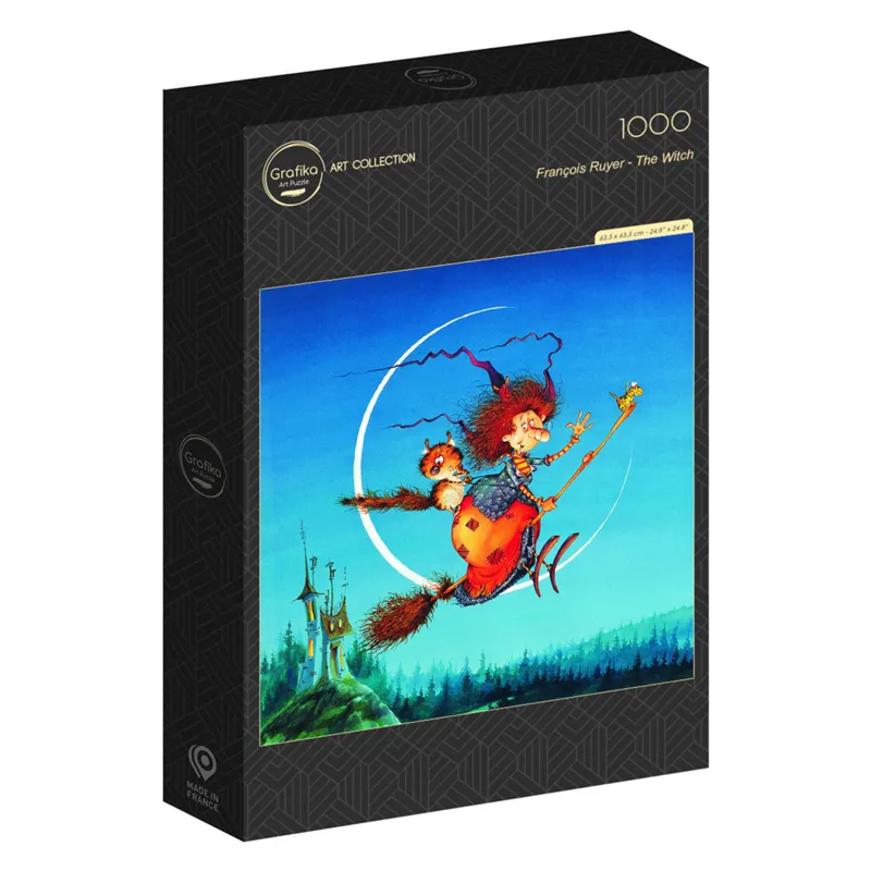 François Ruyer - La Sorcière sur son Balai