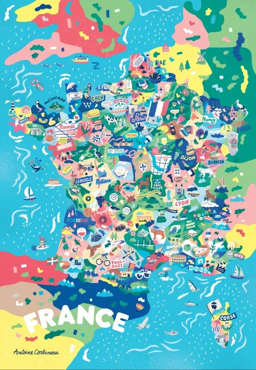 Carte de France