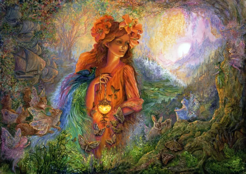Josephine Wall - Lighting the Way