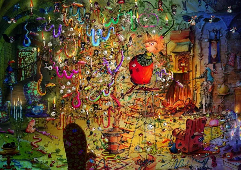 François Ruyer - La Sorcière et l'Arbre à Serpents