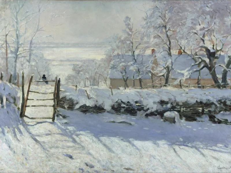 Claude Monet : La Pie, 1868-1869