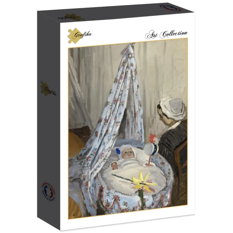 Claude Monet - The Cradle - Camille with the Artist's Son Jean, 1867