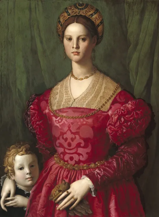 Agnolo Bronzino : Jeune Femme et Son Petit Garçon, 1540