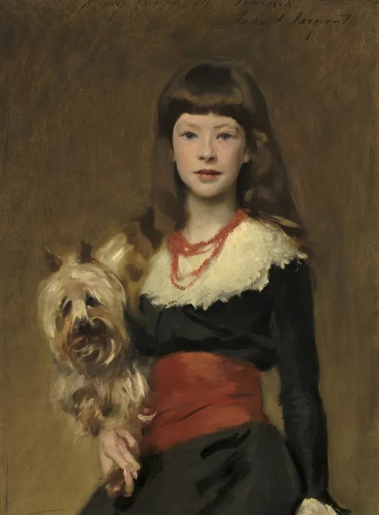 John Singer Sargent : Miss Beatrice Townsend, 1882