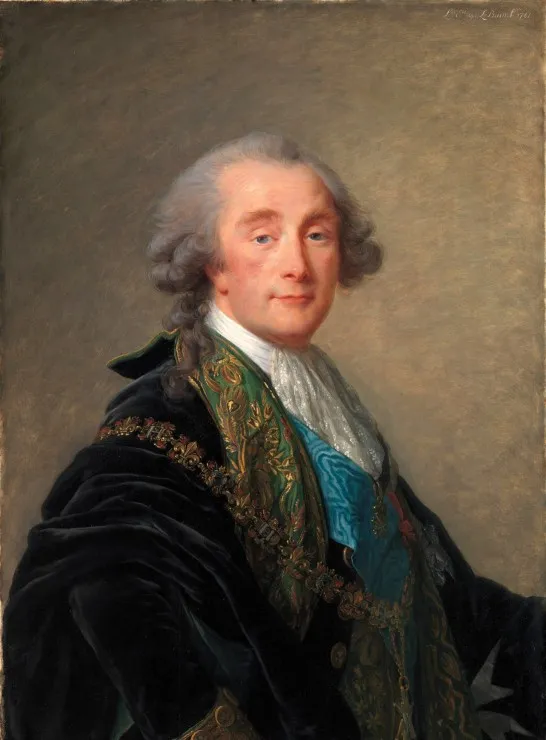 Élisabeth-Louise Vigee le Brun : Alexandre Charles Emmanuel de Crussol-Florensac, 1787