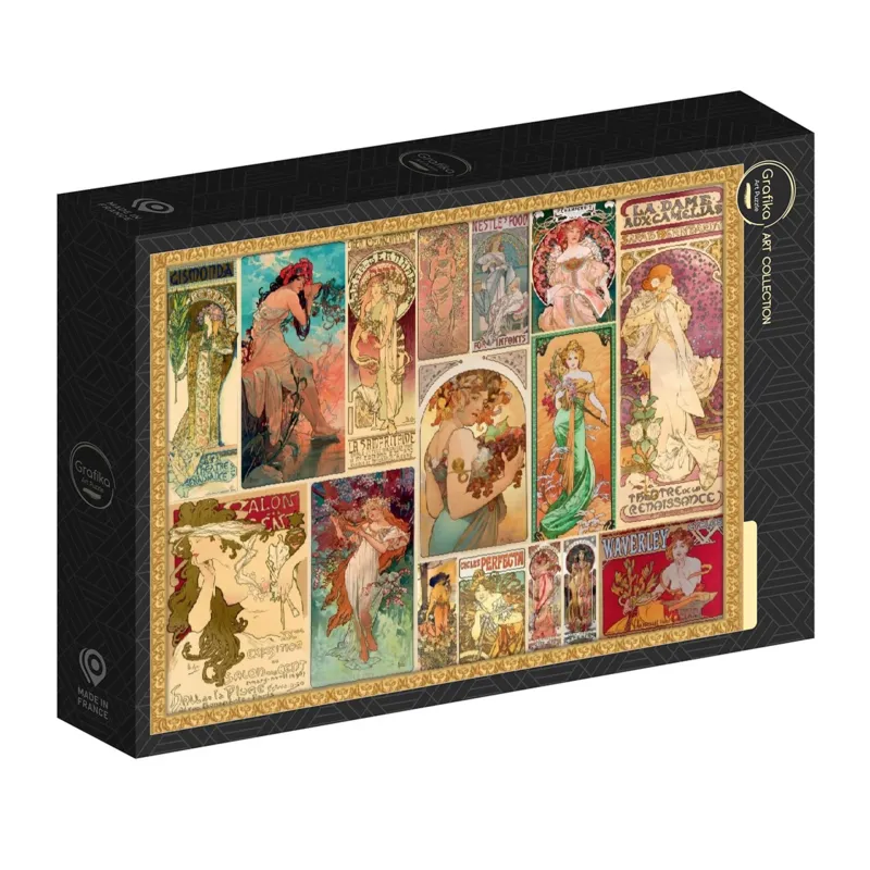 Alfons Mucha - Collage d'Oeuvres
