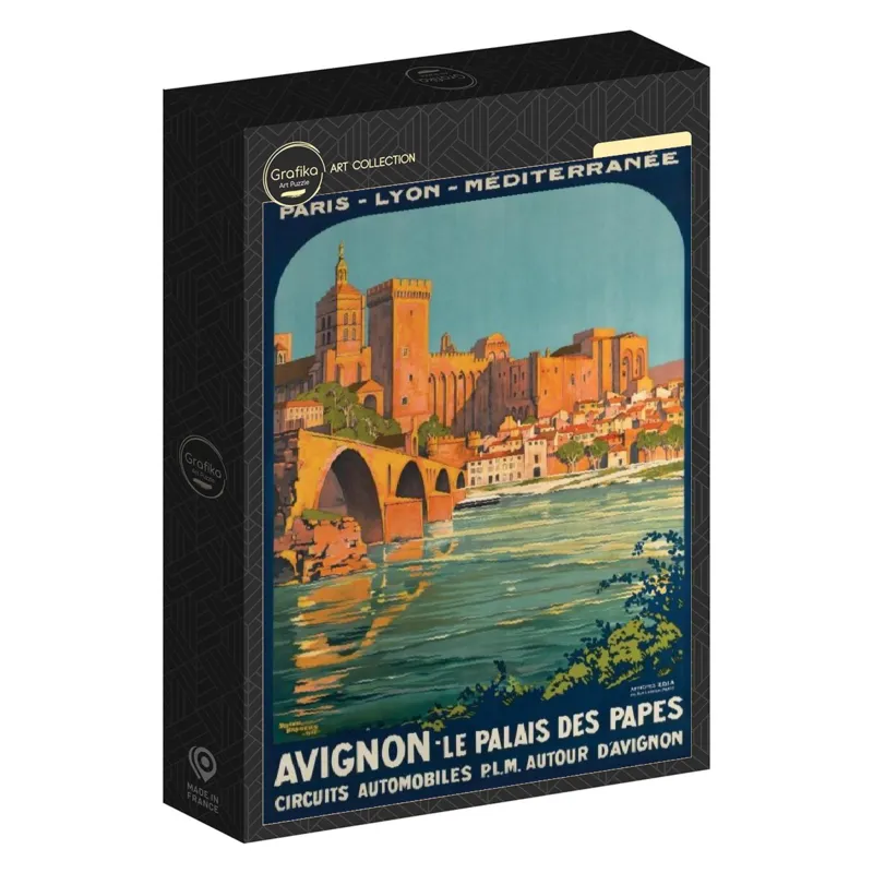 Roger Broders - Avignon, le Palais des Papes, 1922