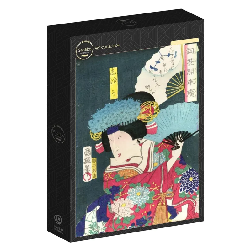 Utagawa Kuniteru II - Actor Iwai Shijaku II as Shizuka