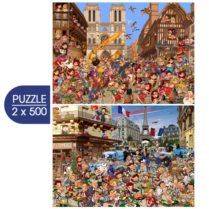 2 Puzzles - L'Art de François Ruyer