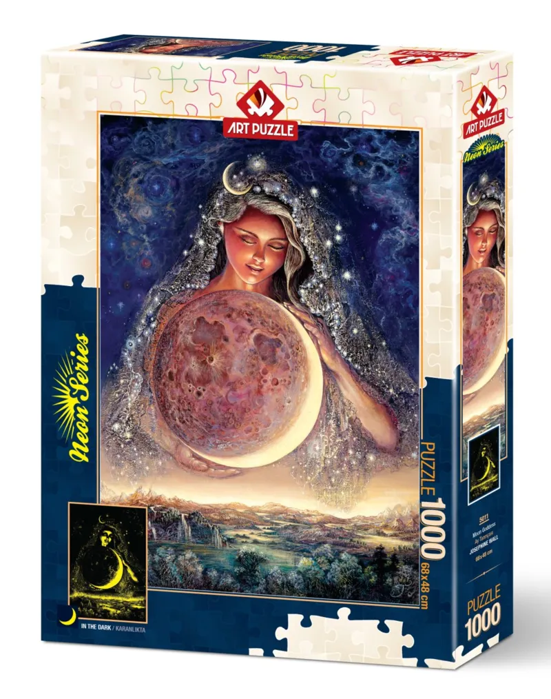 Néon Puzzle - Joséphine Wall - Déesse de la Lune