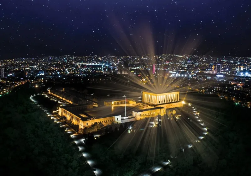 Neon Puzzle - Anitkabir
