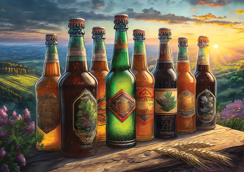 Nostalgie et Bouteilles de Bière