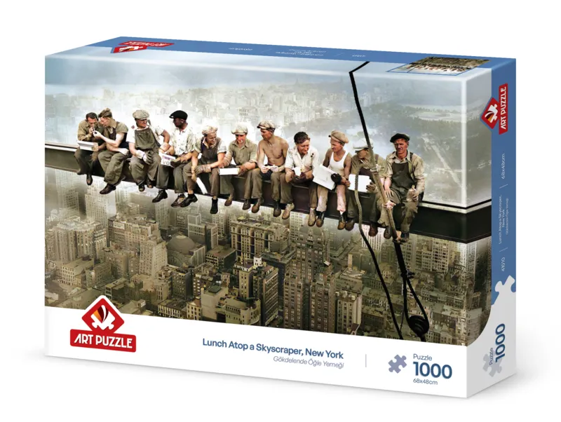 Déjeuner au Sommet d'un Gratte-Ciel, New York