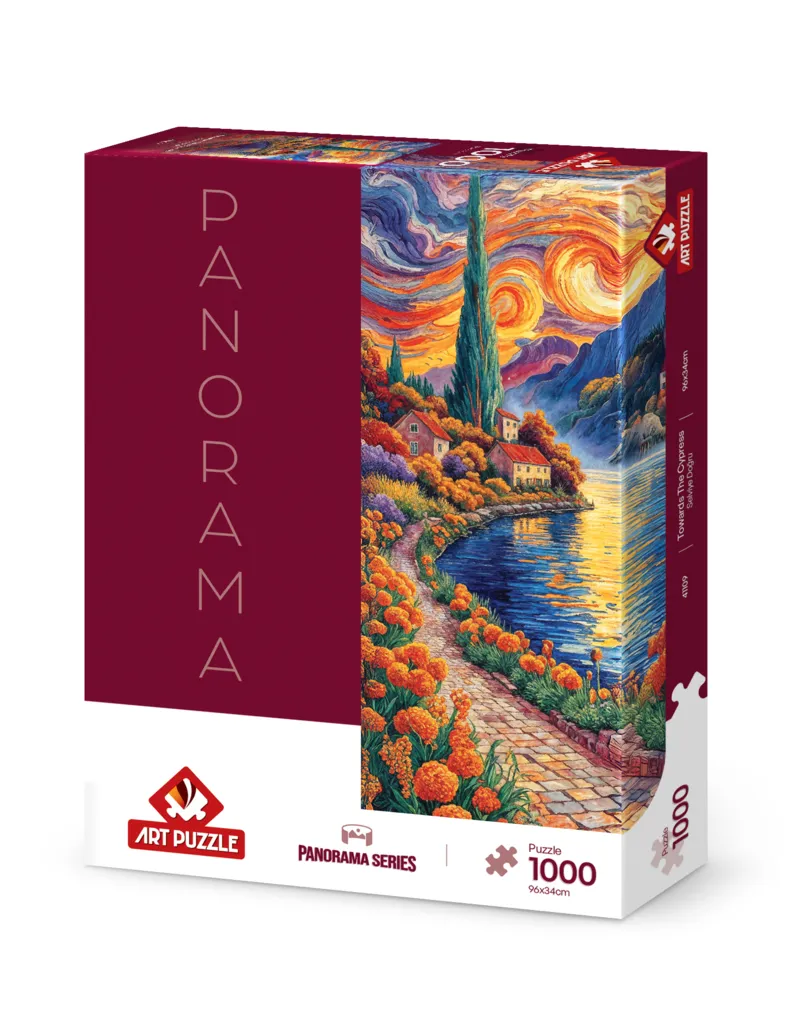 Puzzle Panoramique - Vers le Cyprès