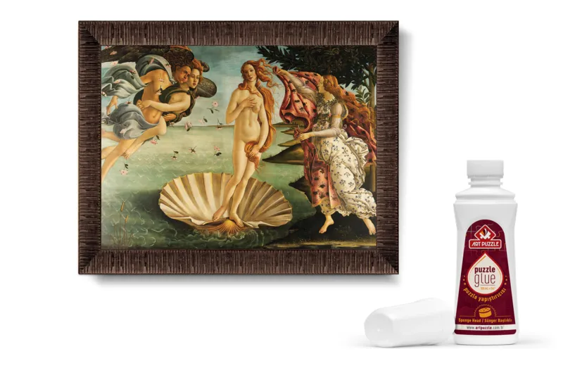 Coffret Puzzle, Cadre et Colle - L'Ascension de Vénus, Sandro Botticelli